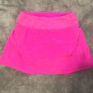 Hot pink, Lululemon skirt